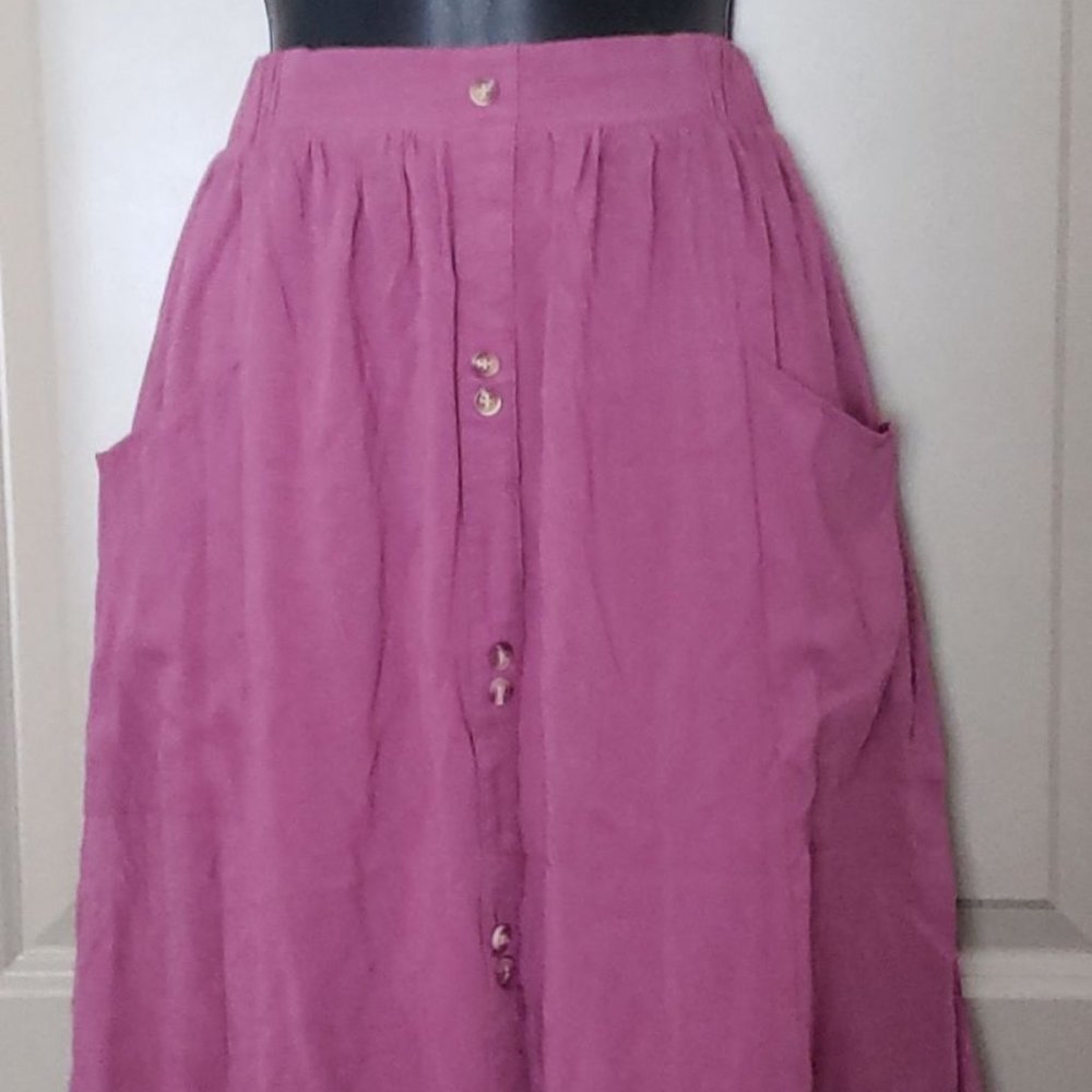 Polagram Purple Maxi Skirt